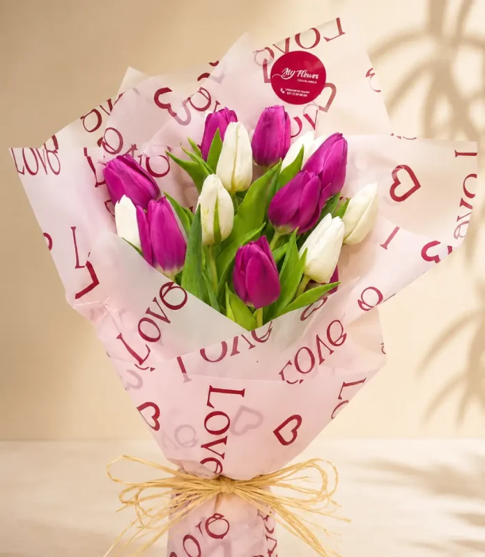 Bouquet de Tulipes Colorées