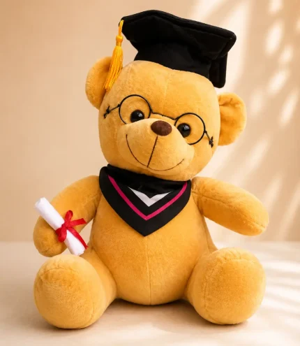 Ourson Diplômé Premium – Cadeau de Félicitations